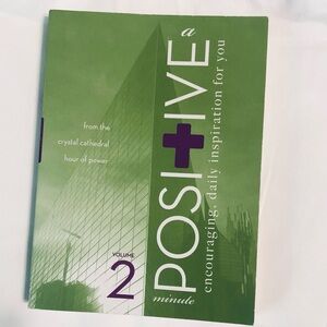 Book "A Positive Minute" Encouraging Daily Inspiration Hour of Power Christian